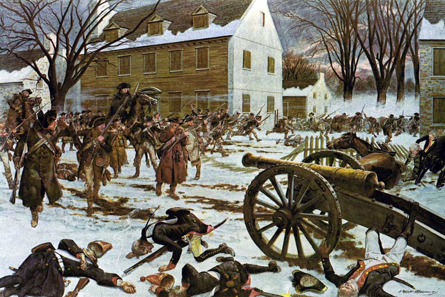 Battle-of-Trenton-George-Washington