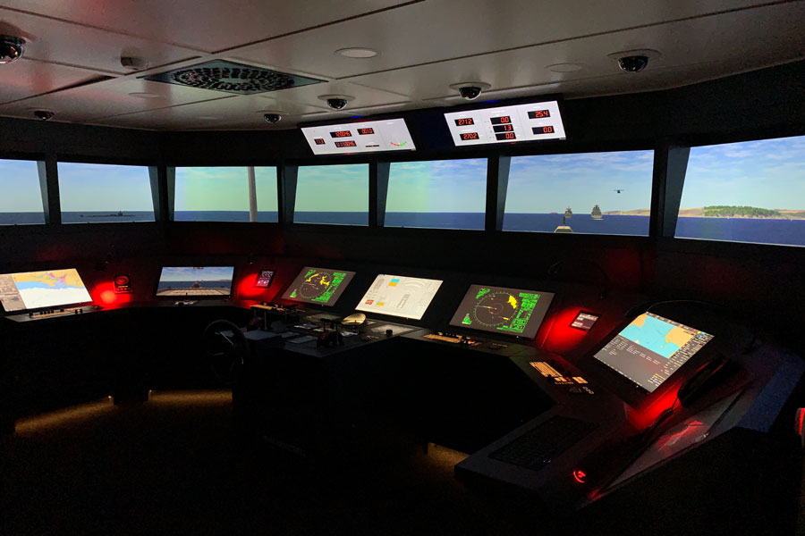 Ship-bridge-simulator-Royal-Australian-Navy