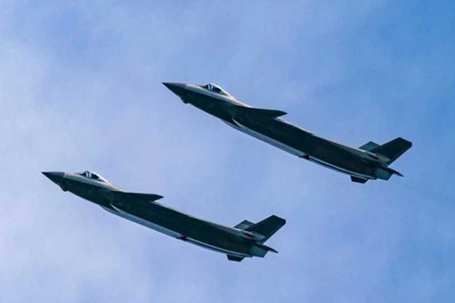 China's-J-20-stealth-fighter-centenary-fly-past