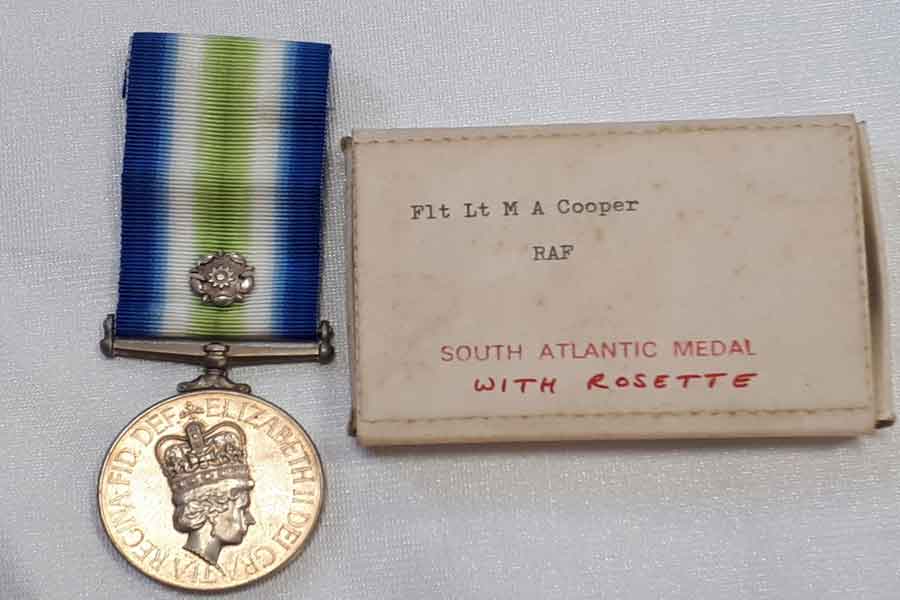 Cooper-South-Atlantic-medal-rosette-Falklands-War