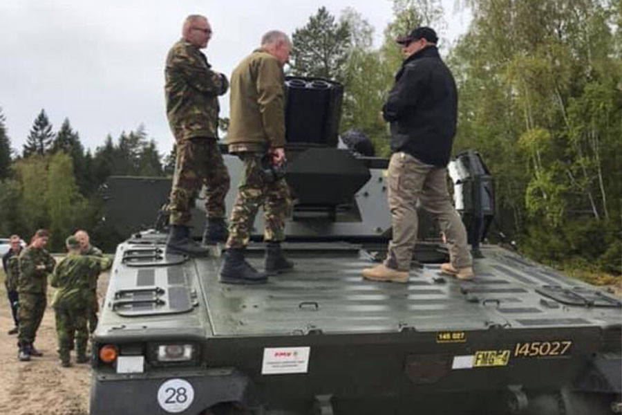 BAE-mortar-systems-CV90-Sweden