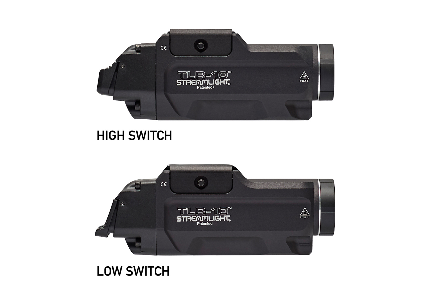 Streamlightâ have introduced the TLR-10™, a 1,000-lumen full-frame weapon-mounted tactical light with an integrated red aiming laser